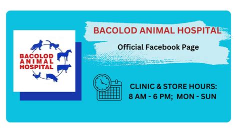 Veterinarians & animal hospitals in Bacolod, Bicol Region .
